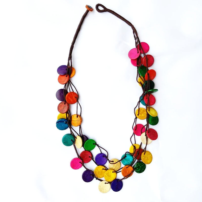 Wooden necklaces store for sale