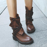 Vintage Mid Calf Boots